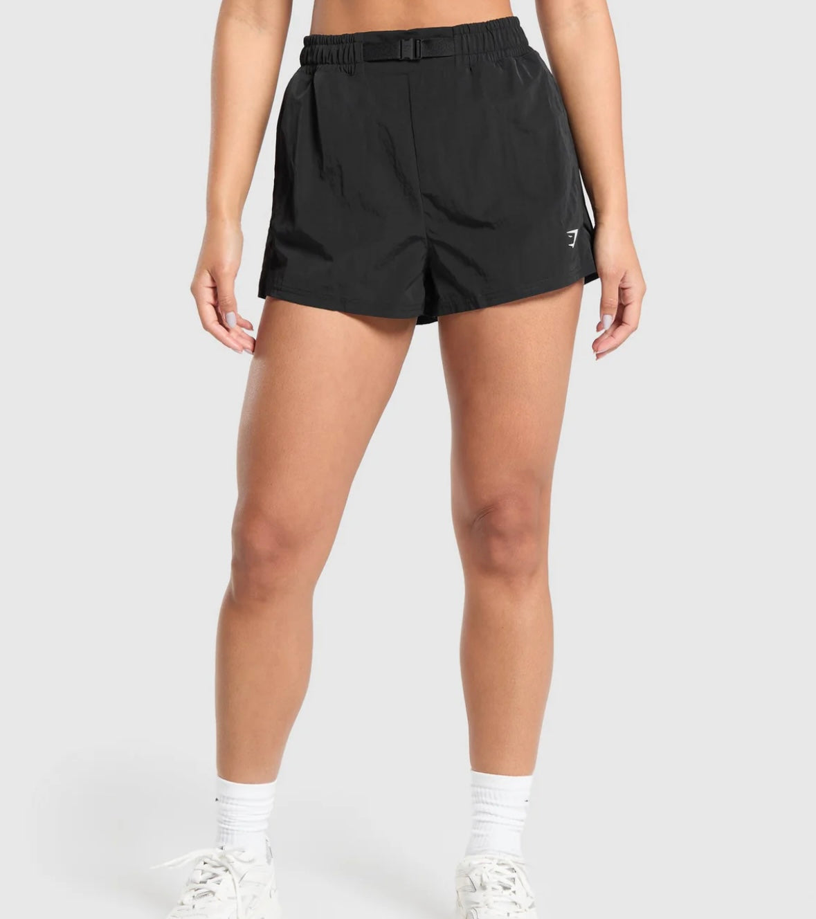 BUCKLE WAISTED SHORTS