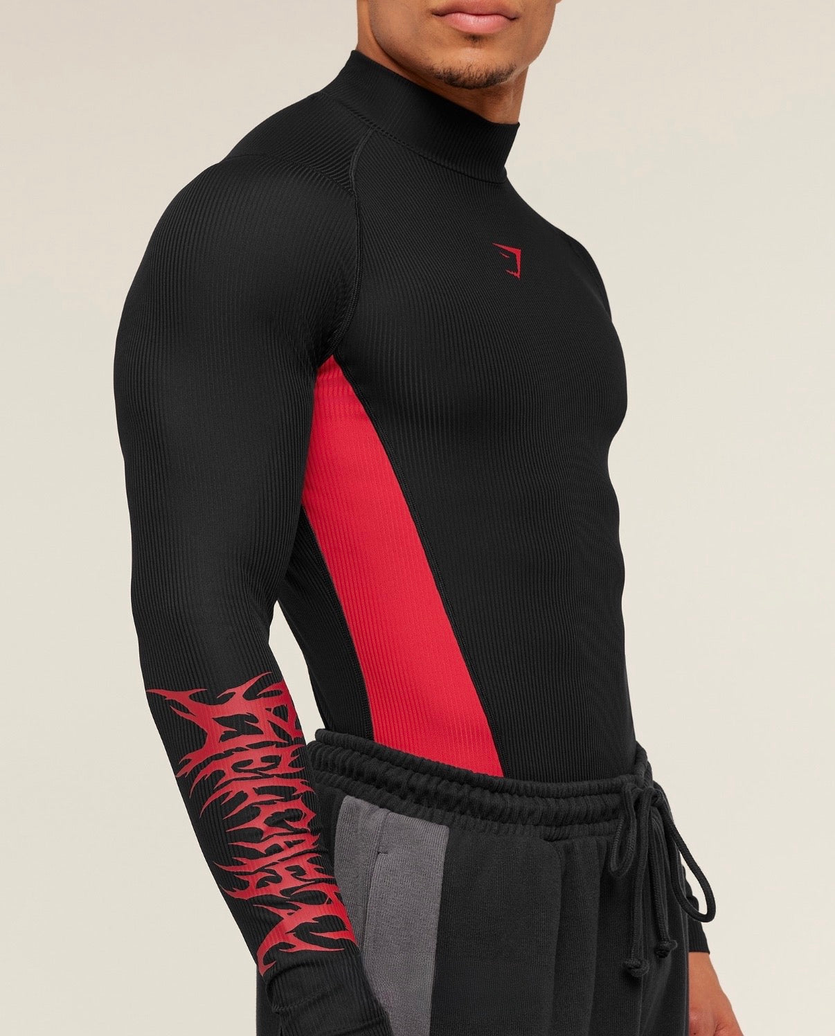 GS X Carlos Belcast Long Sleeve Tee Red