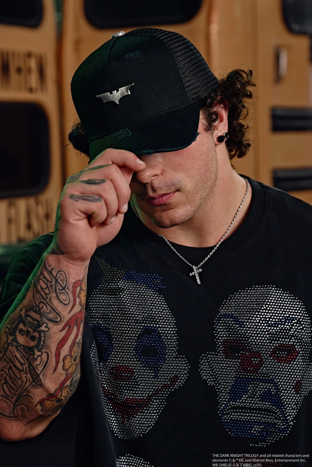 9106 - Batman Trucker Gorra