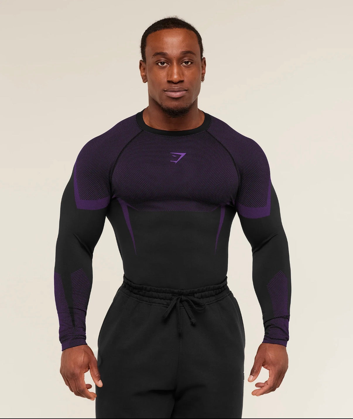 Gymshark Onyx 5.0 Seamless Longsleeve - Purple