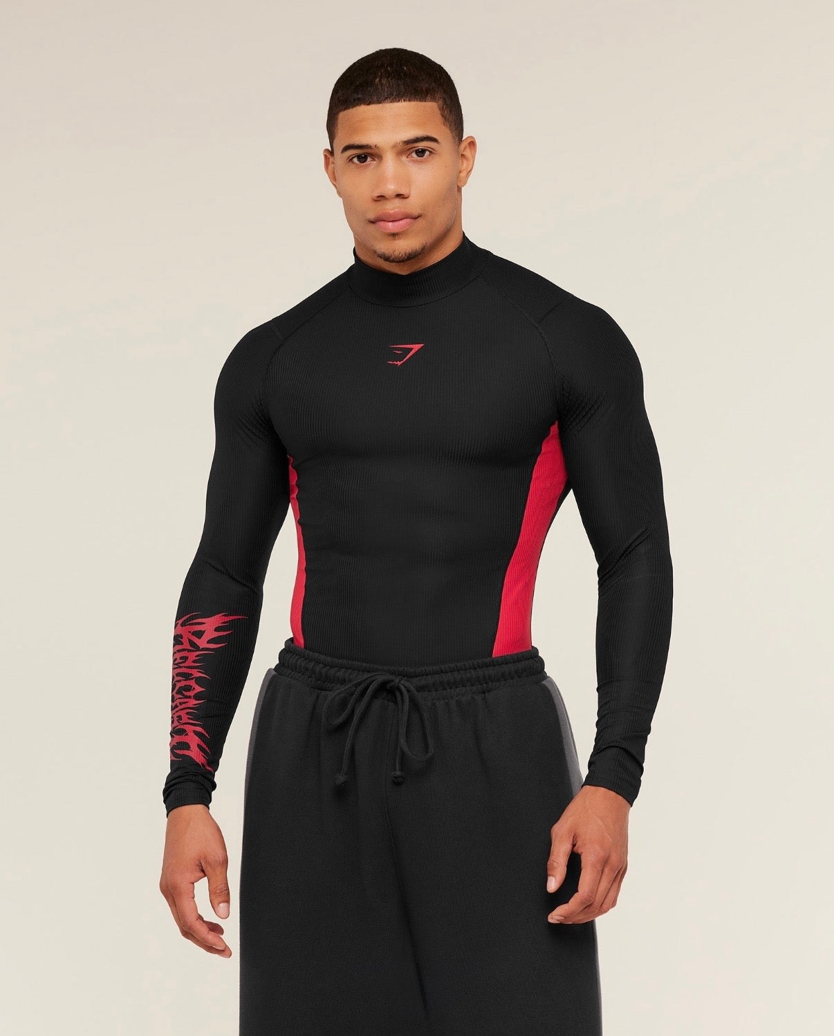 GS X Carlos Belcast Long Sleeve Tee Red
