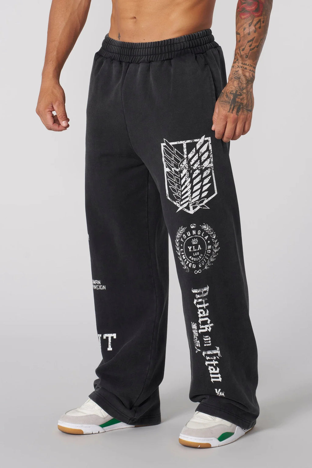 2128 - AOT© x YLA Baggy Joggers (Regiment Freedom)