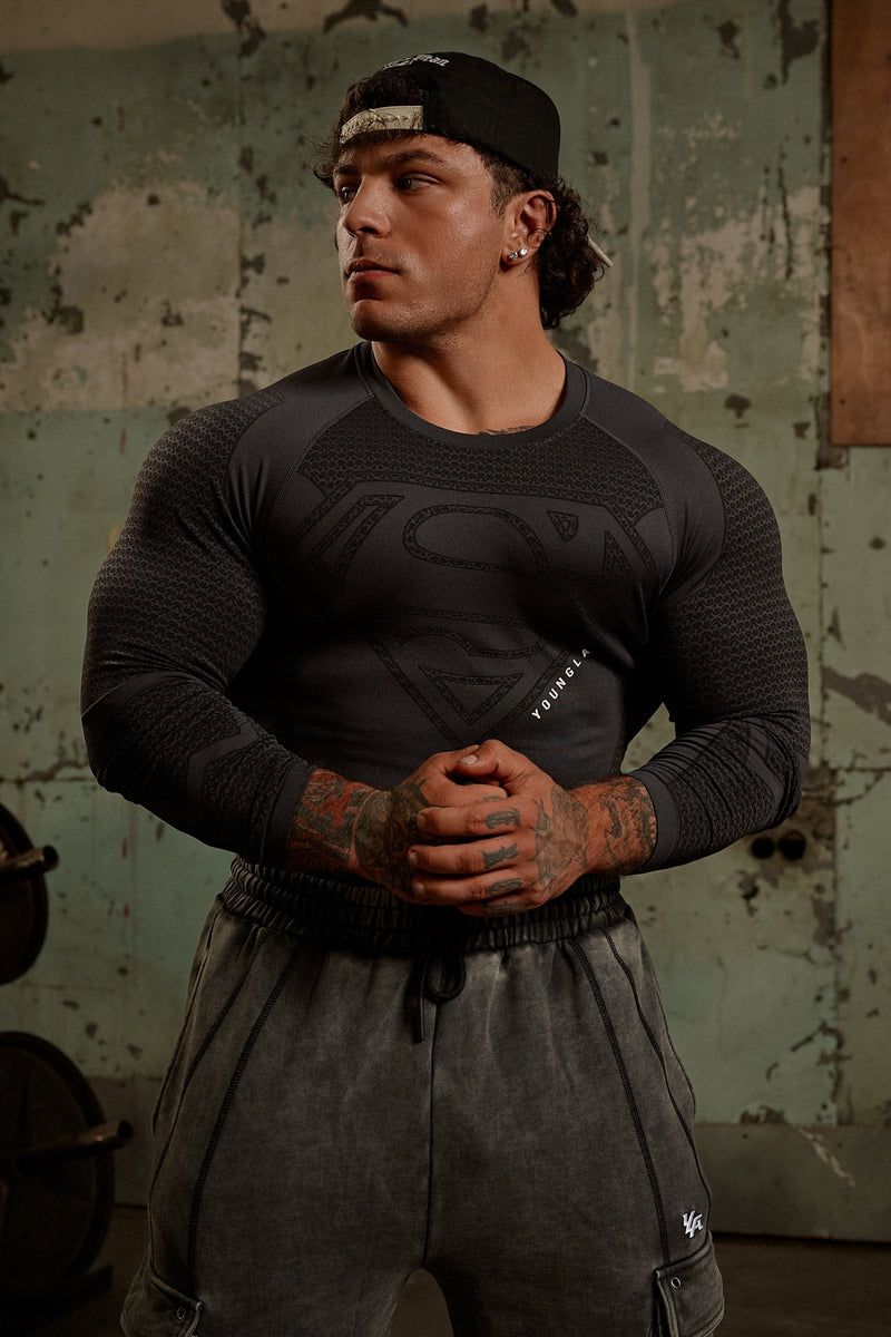 8066 - Superman Compression Longsleeve