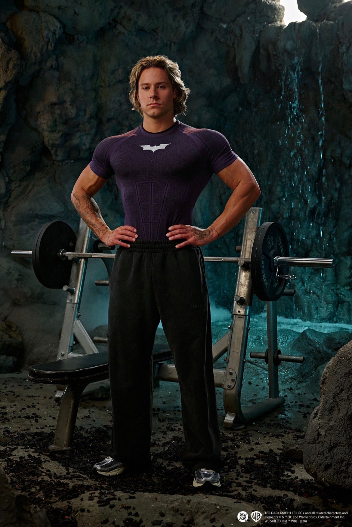 4259 - Batman Compression Tee - Purple (edición limitada)