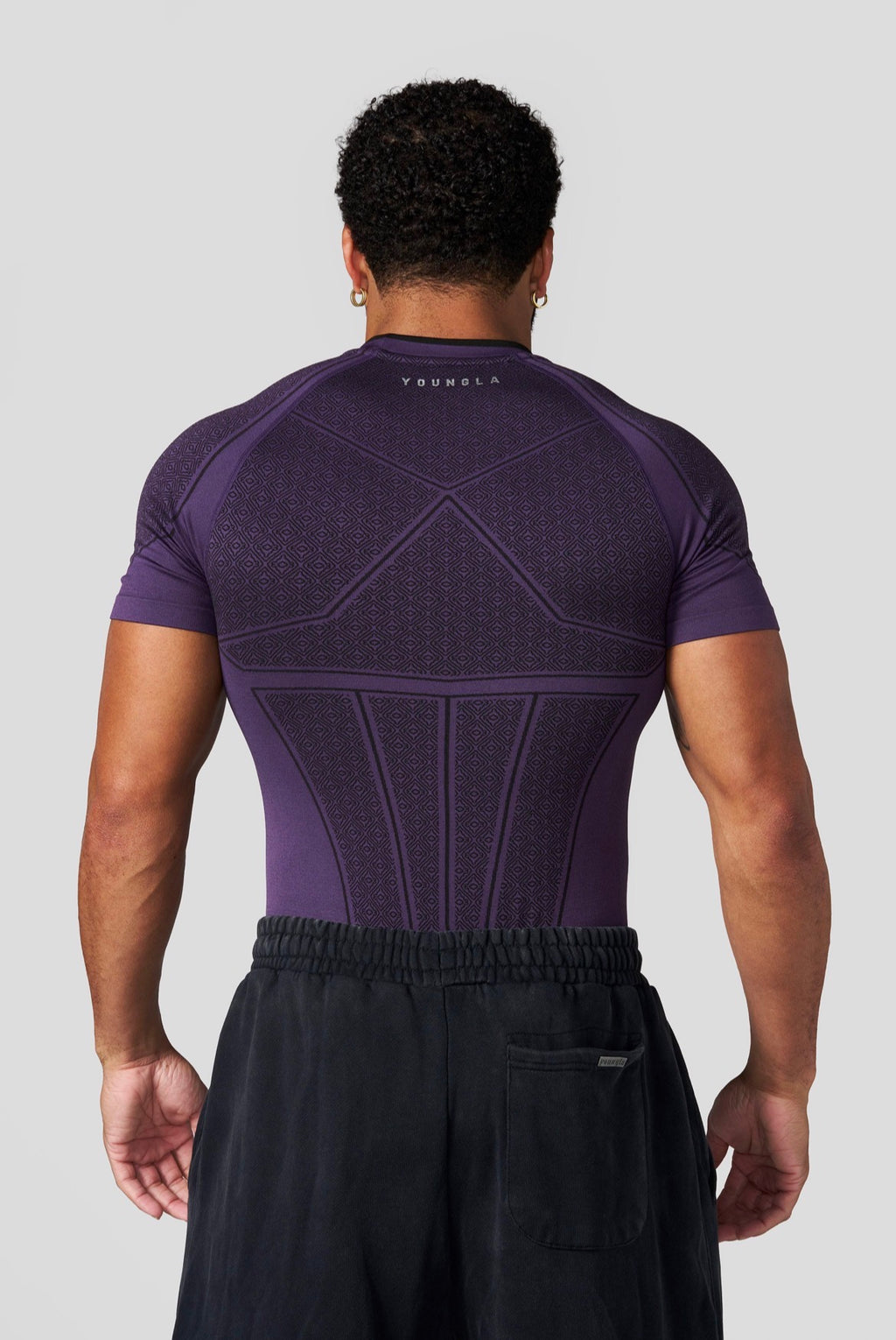 4259 - Batman Compression Tee - Purple (edición limitada)