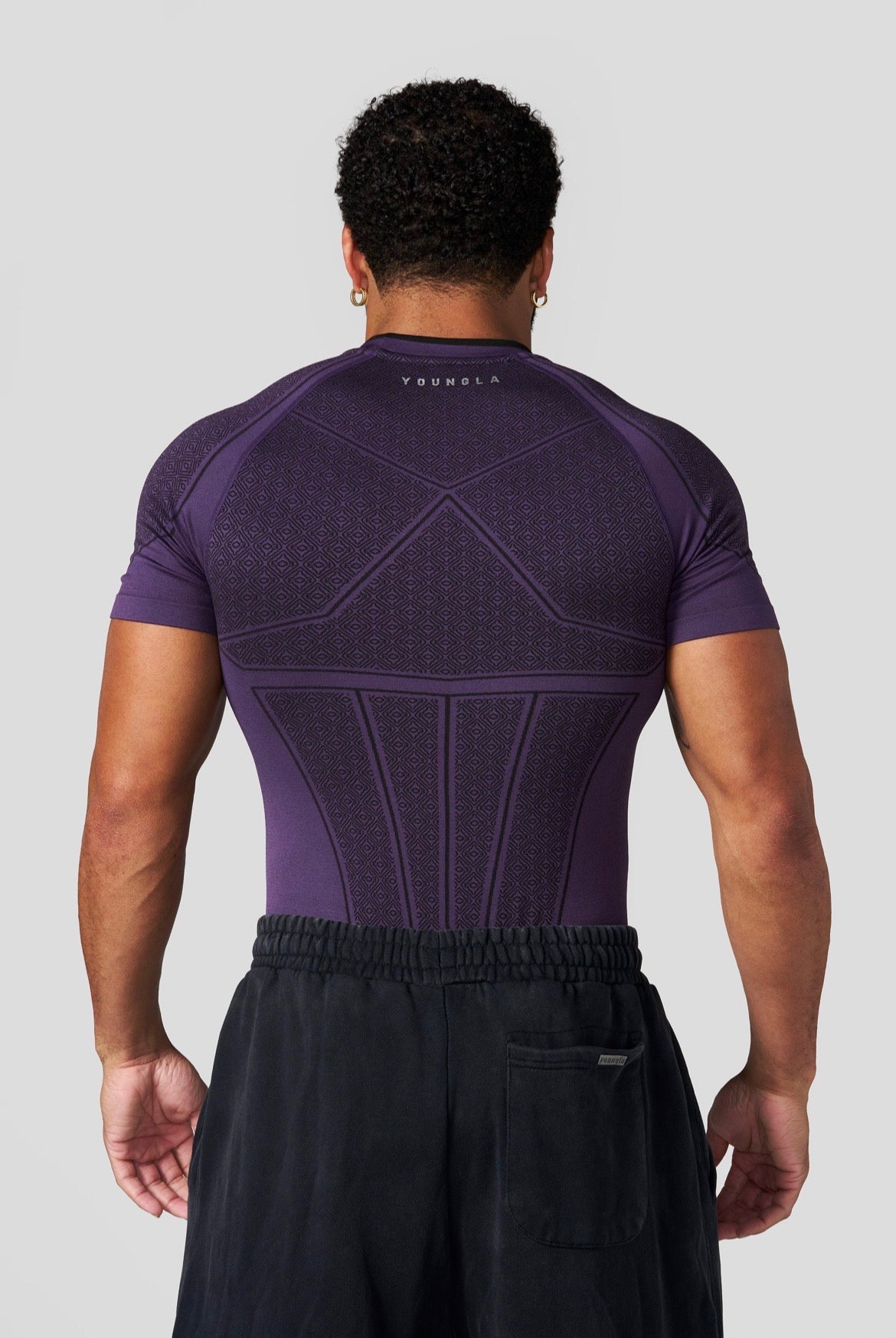 4259 - Batman Compression Tee - Purple (edición limitada)
