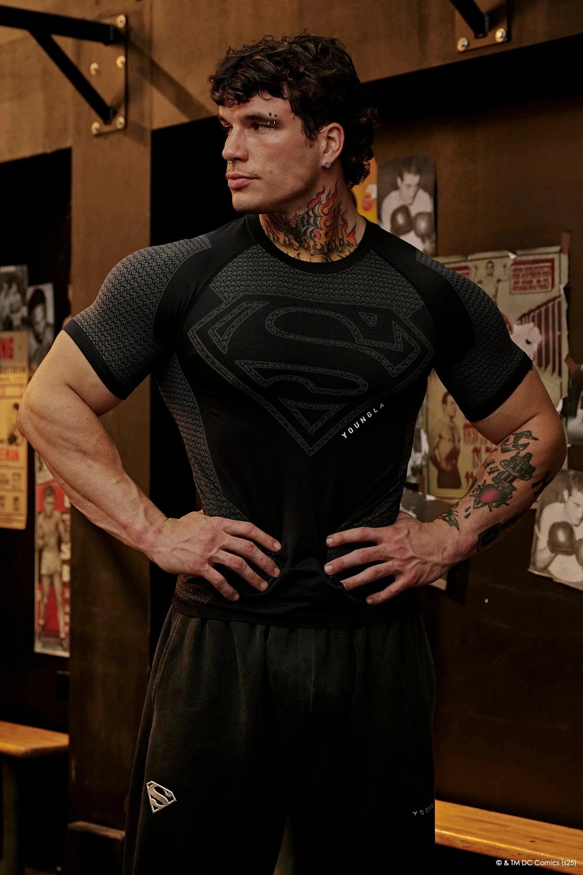 Superman Compression Tees