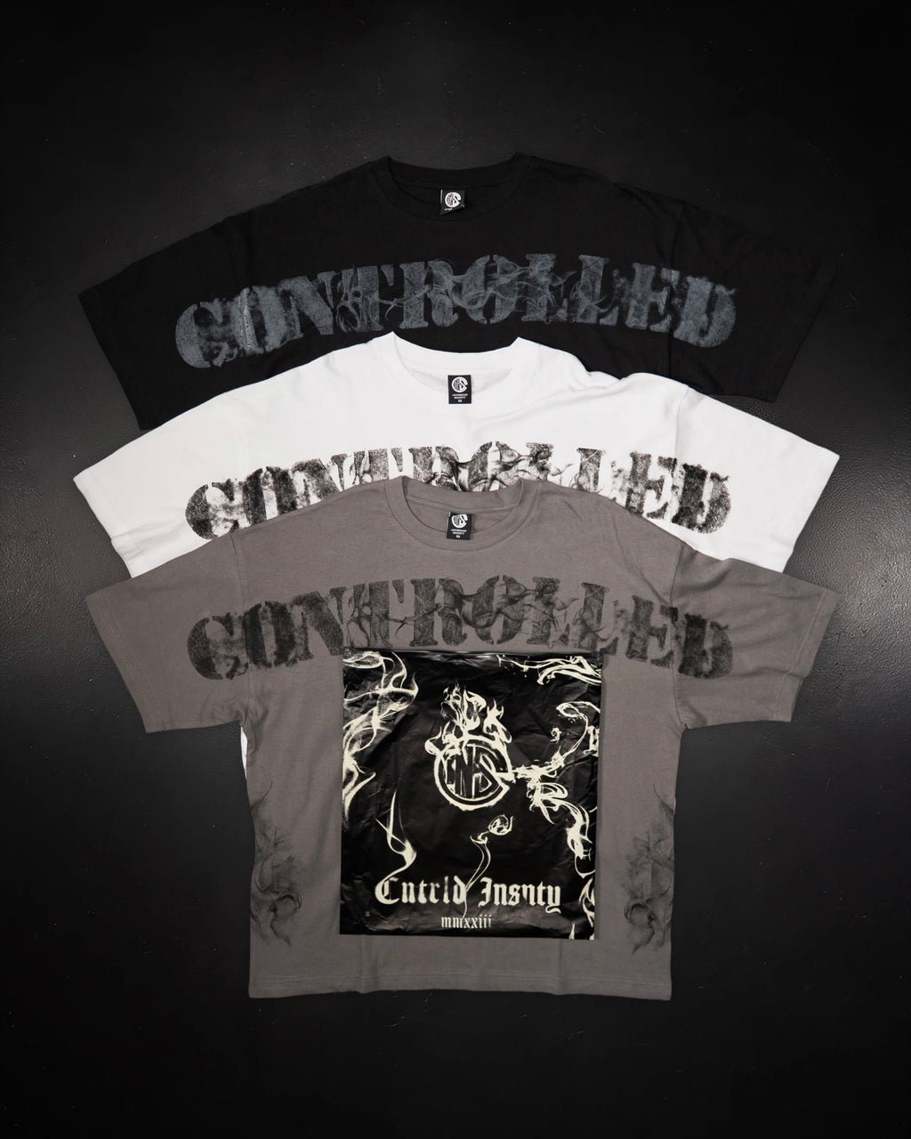 Controlled Insanity Smoke Lightweight Tee