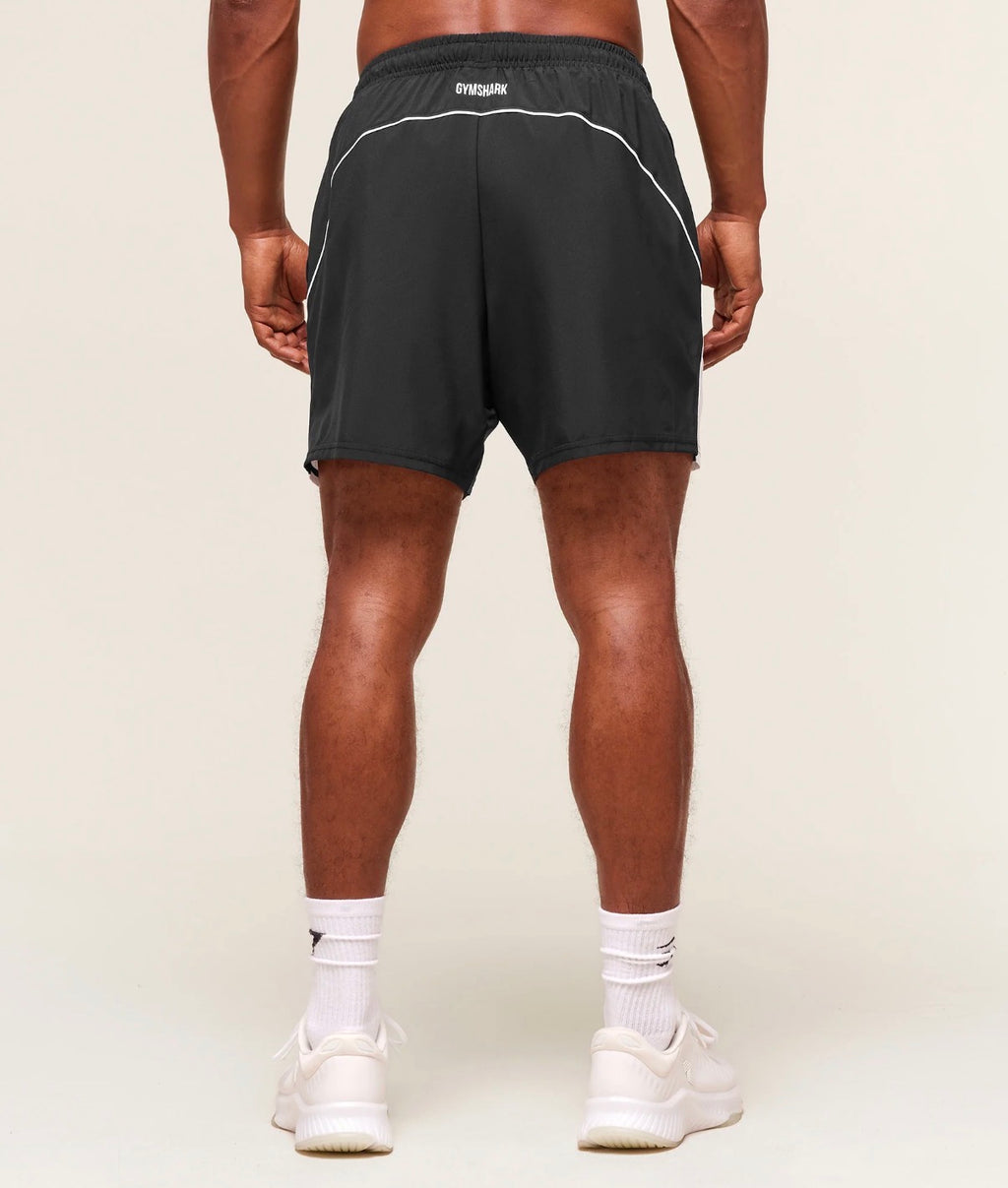 Gymshark Arrival Block 6" Shorts - Black