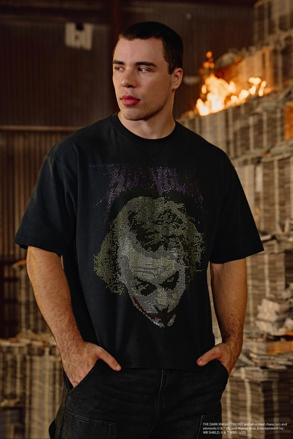 4257- Batman Rhinestone Tees