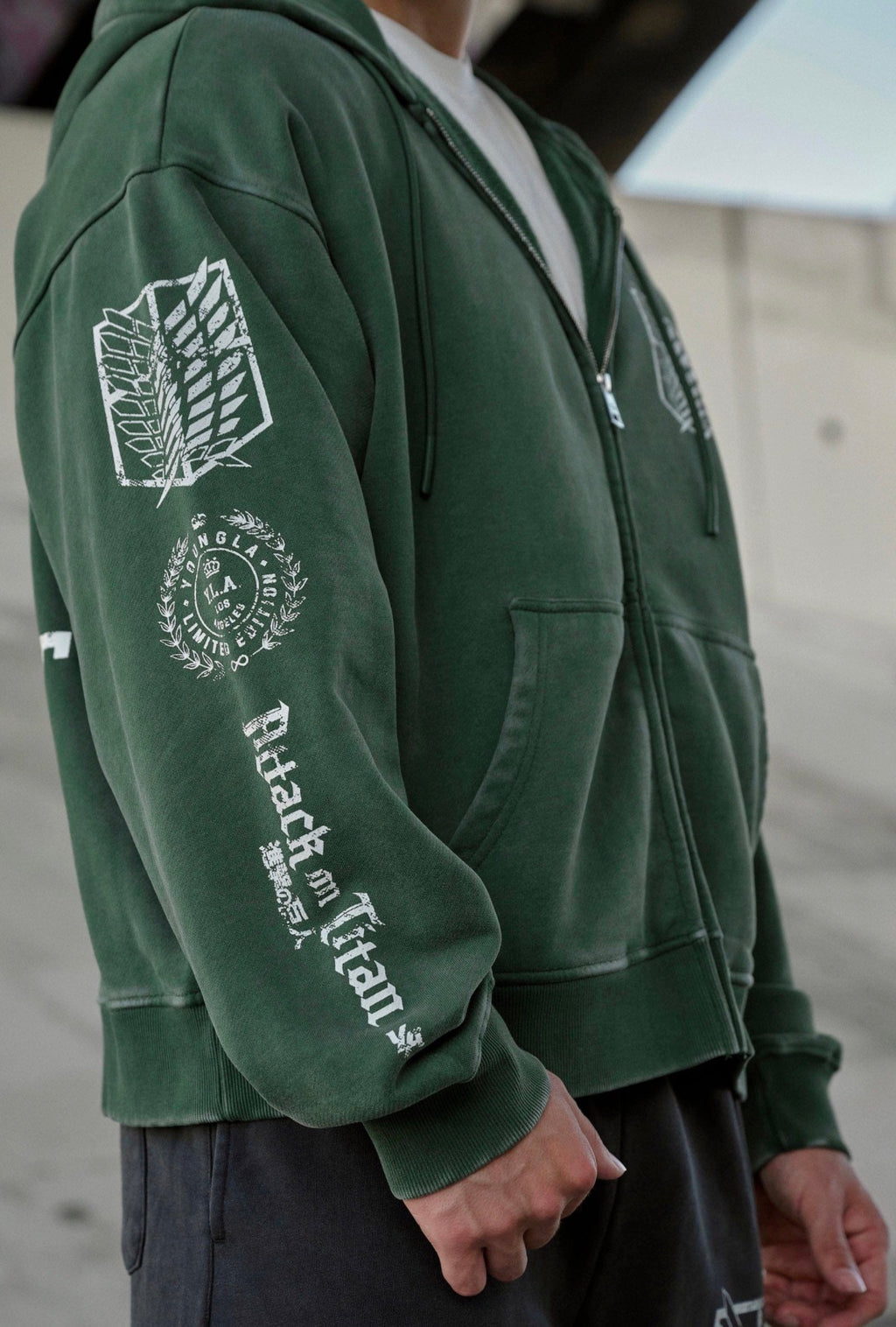 AOT© × YLA Zip-Up Hoodies