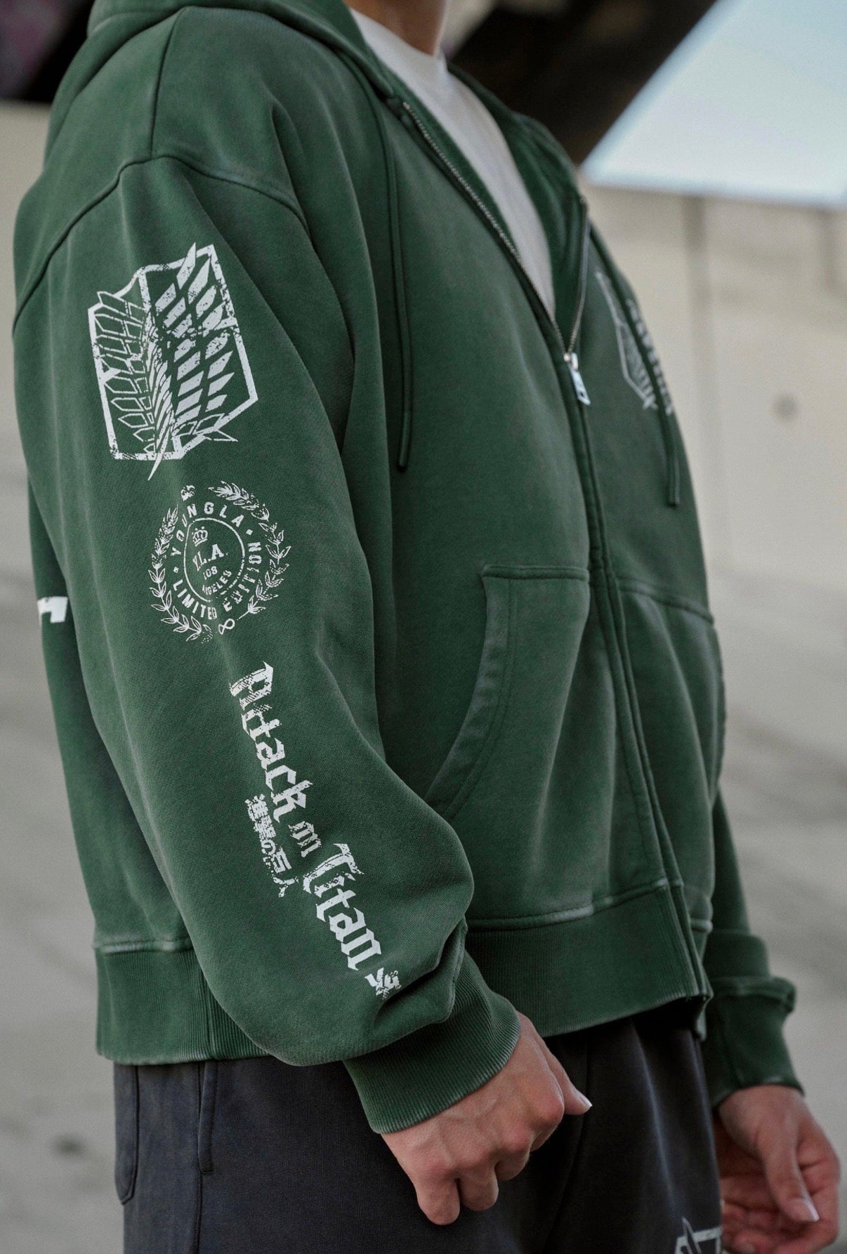 AOT© × YLA Zip-Up Hoodies