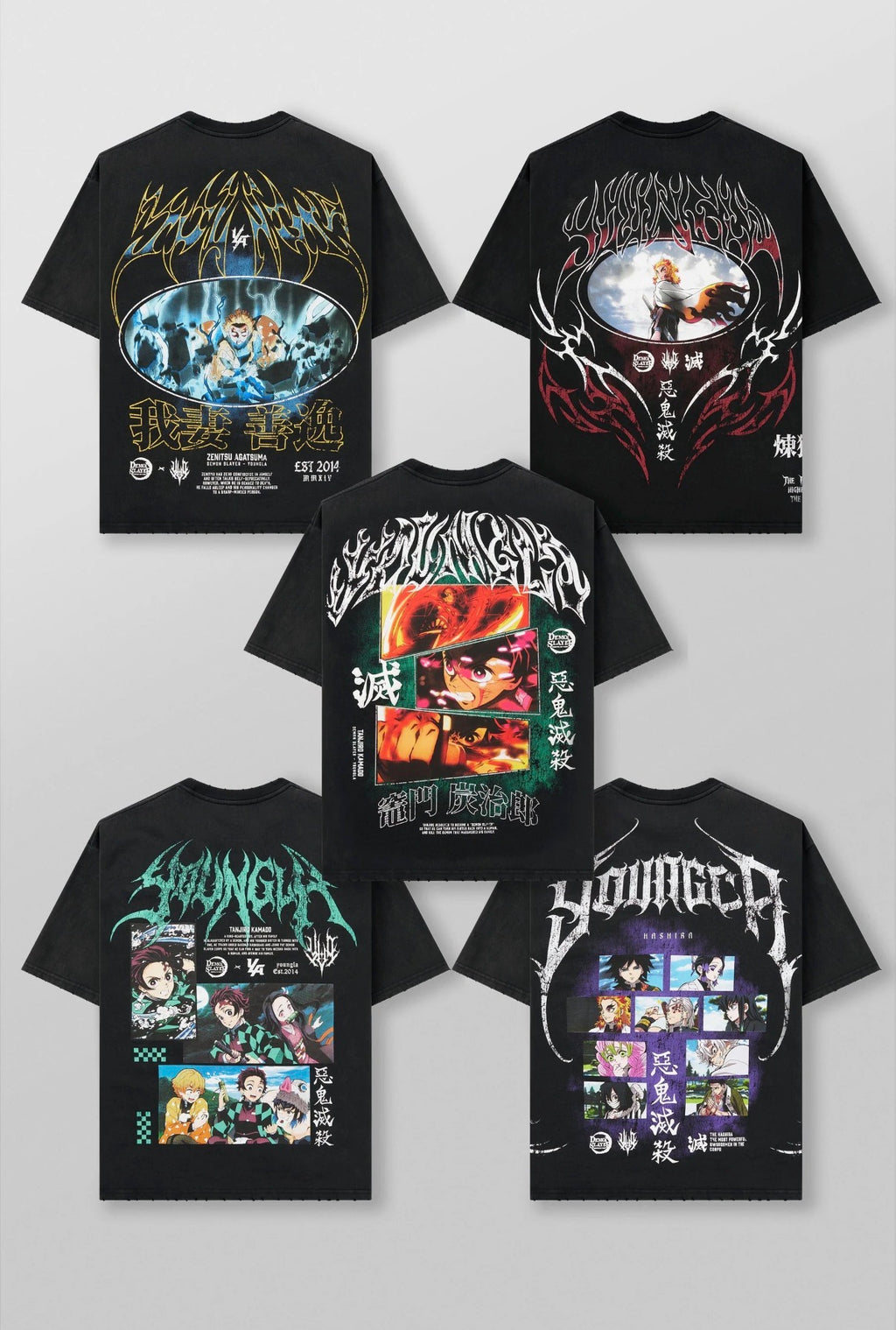 4297 - Demon Slayer: Kimetsu no
Yaiba - Anime Tees