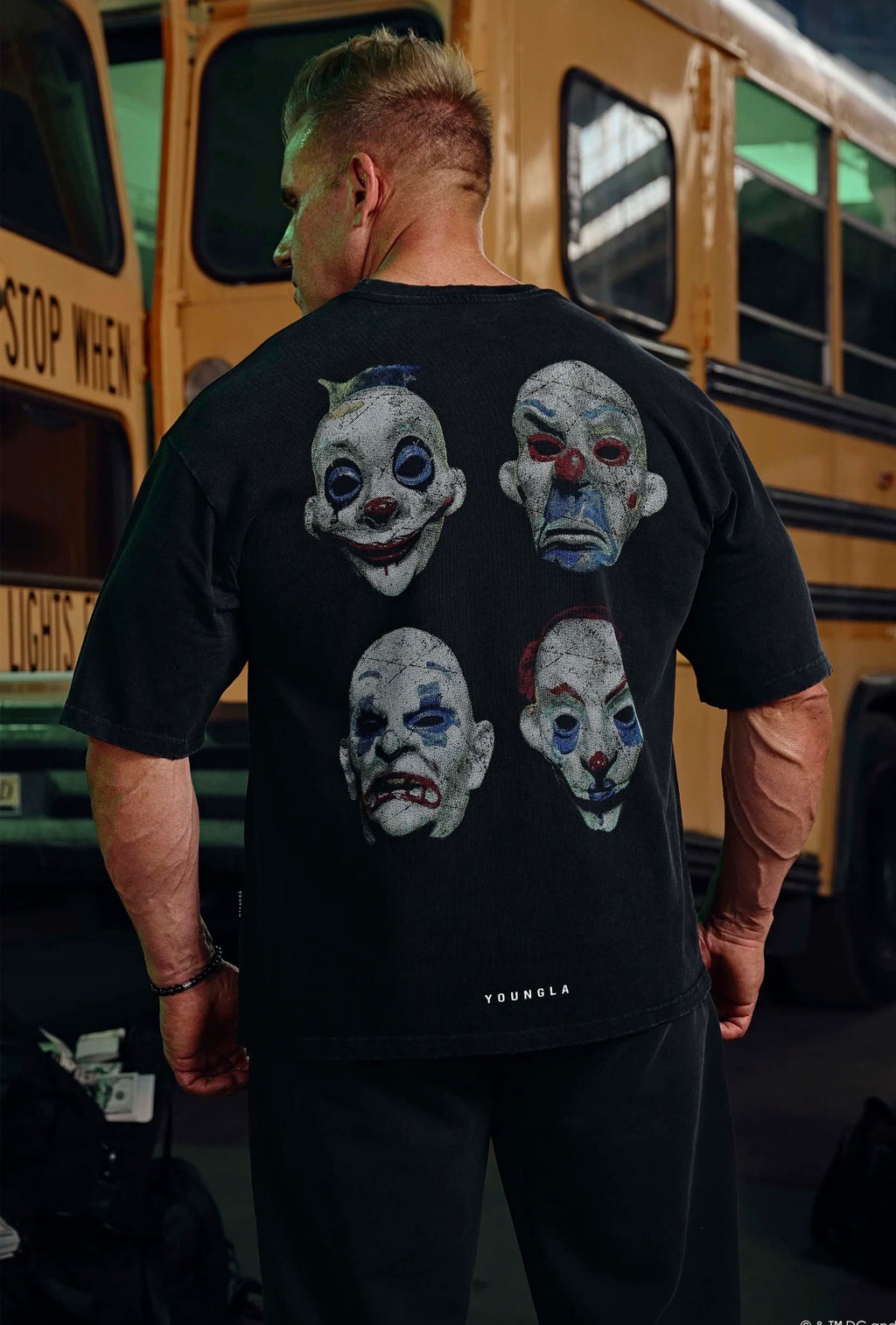4255- Batman Midnight Tee (Joker Tee)