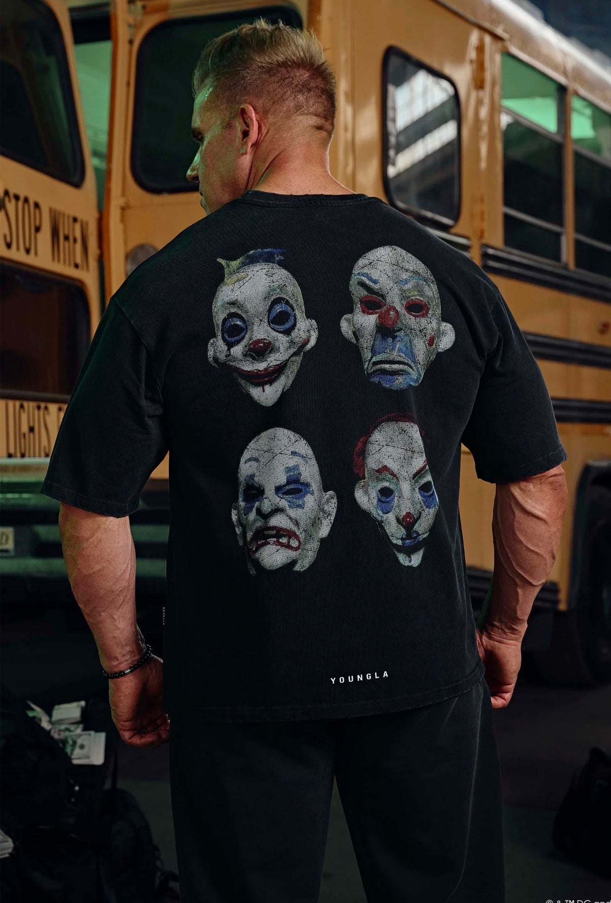 4255- Batman Midnight Tee (Joker Tee)