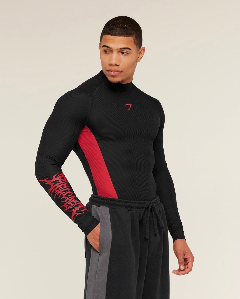 GS X Carlos Belcast Long Sleeve Tee Red