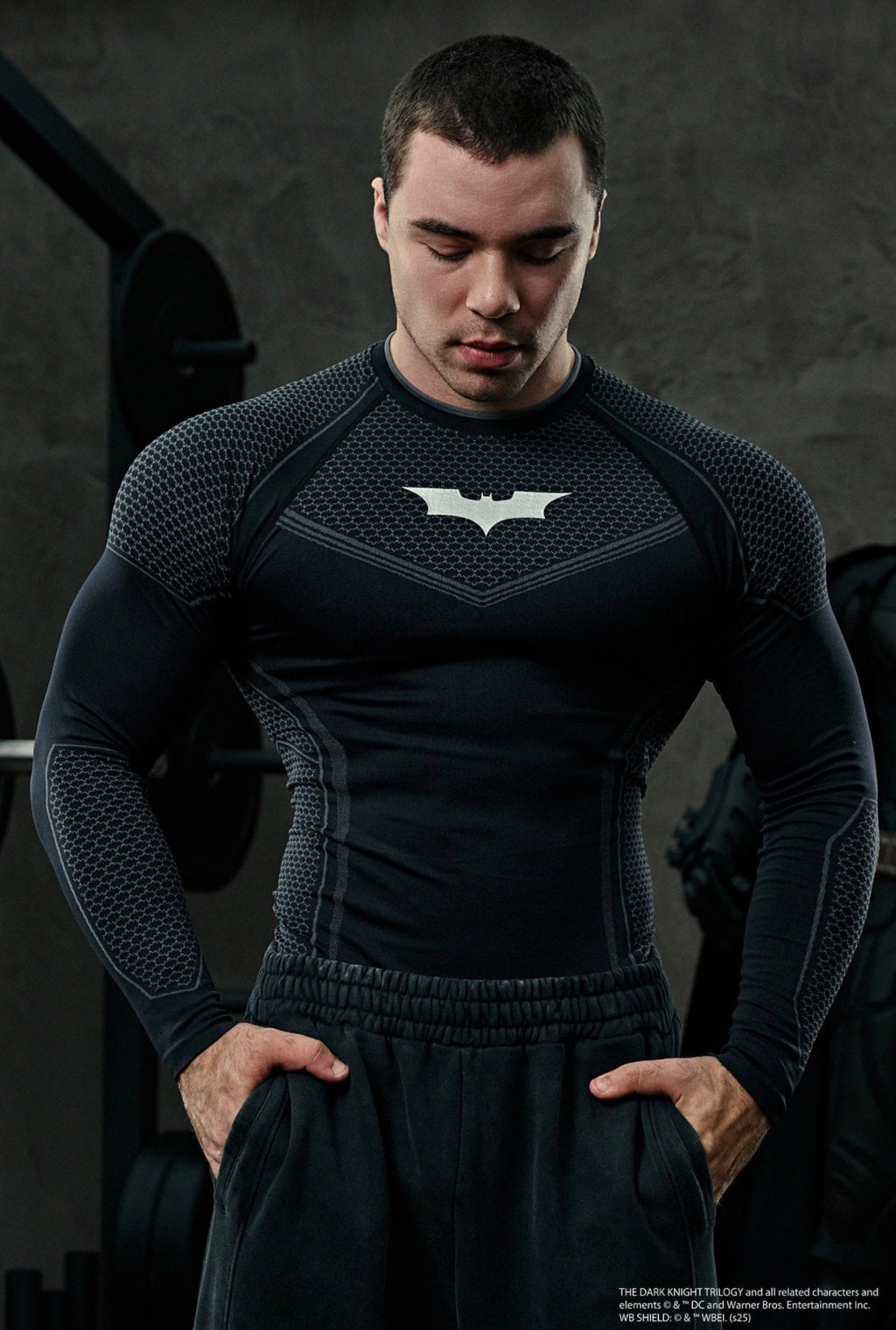 8004 - Batman Compression Longsleeves