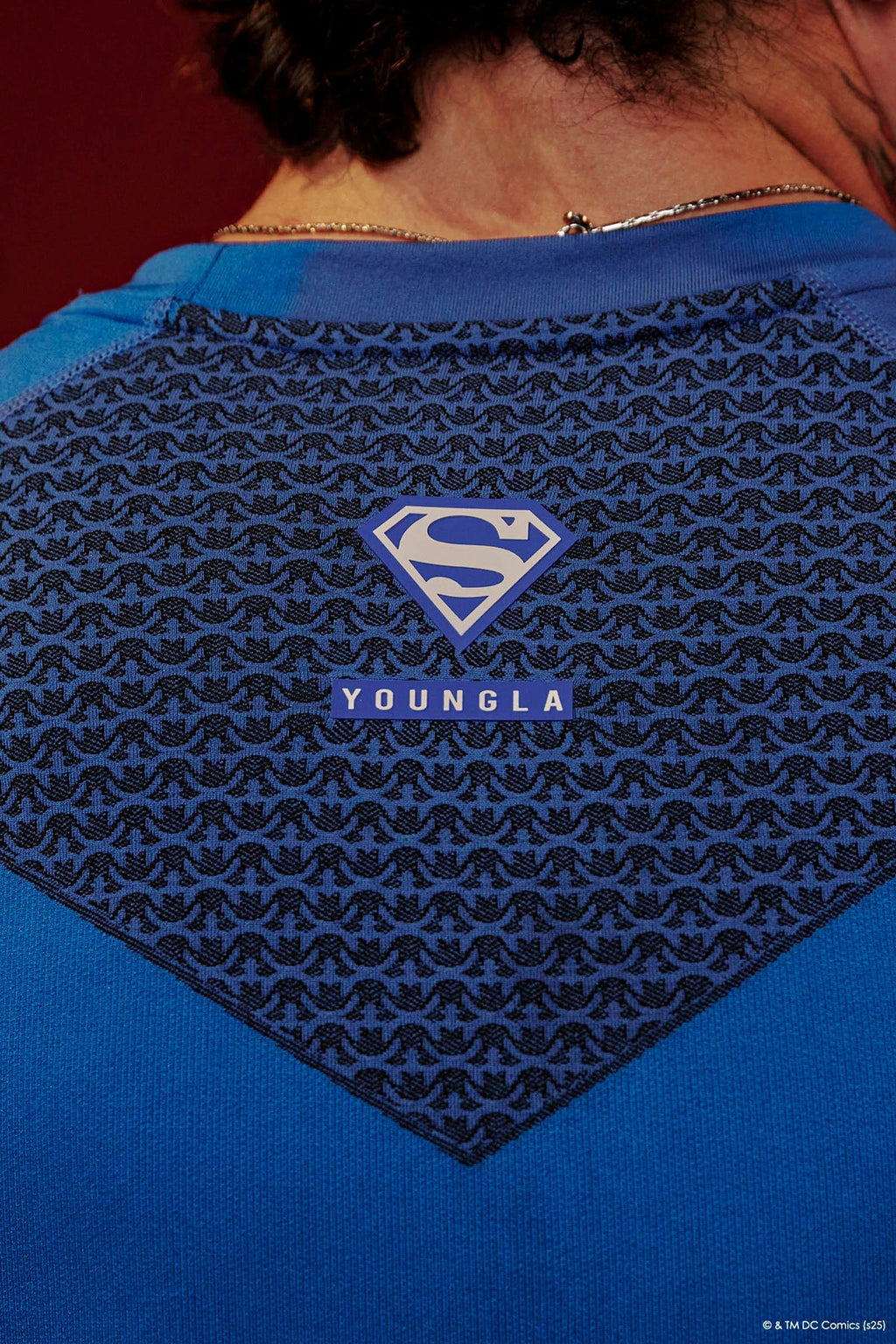 4117- Superman Compression Tees