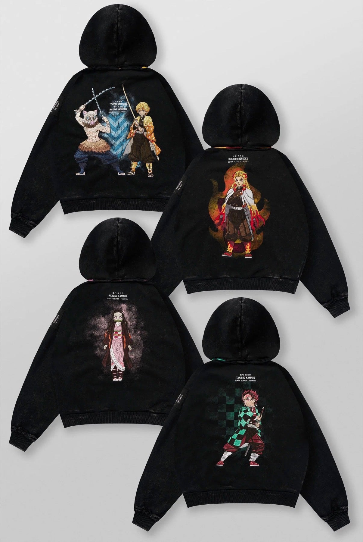 5195 - Demon Slayer: Kimetsu no
Yaiba- Zip-ups