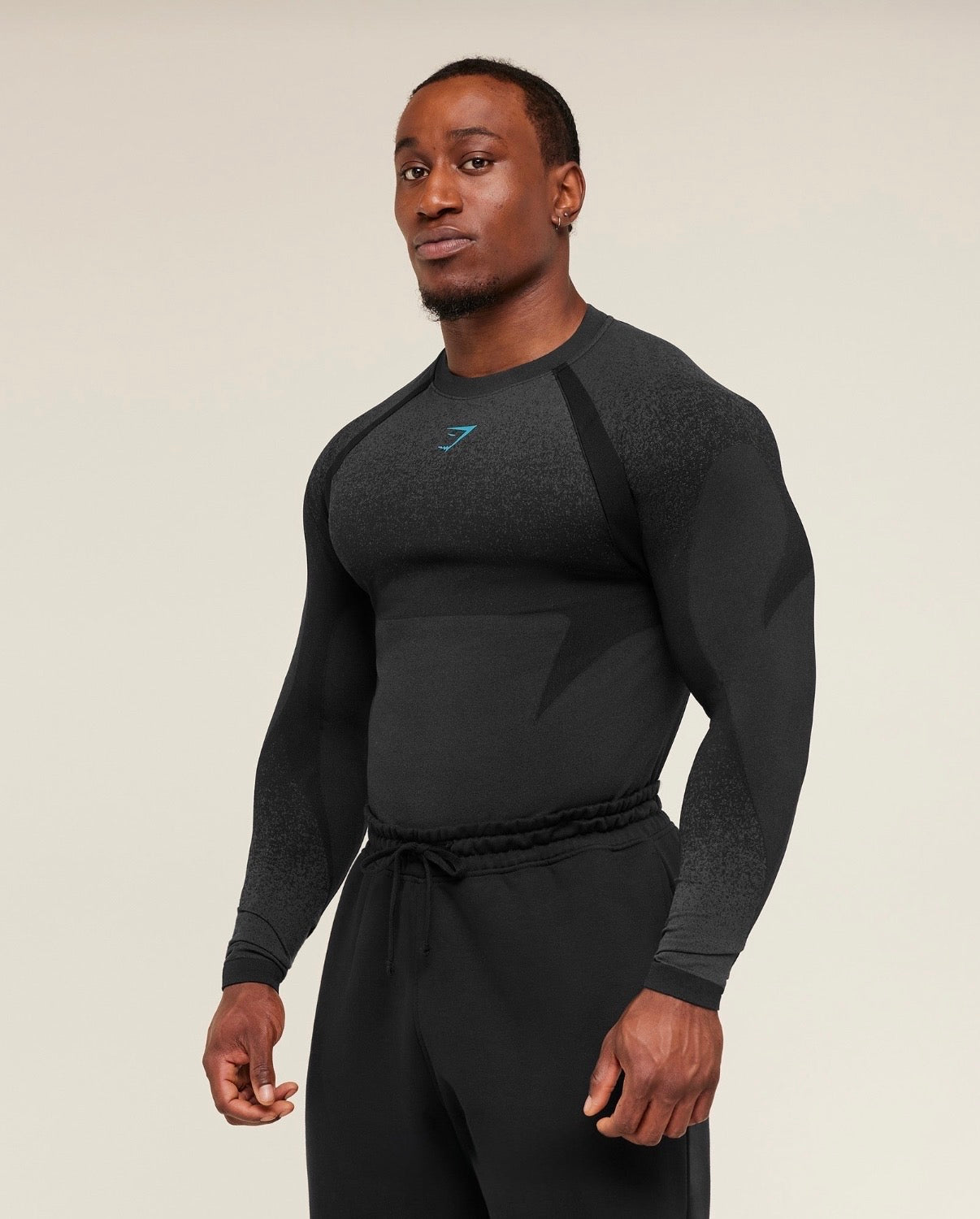 SHADOW SEAMLESS LONG SLEEVE T-SHIRT