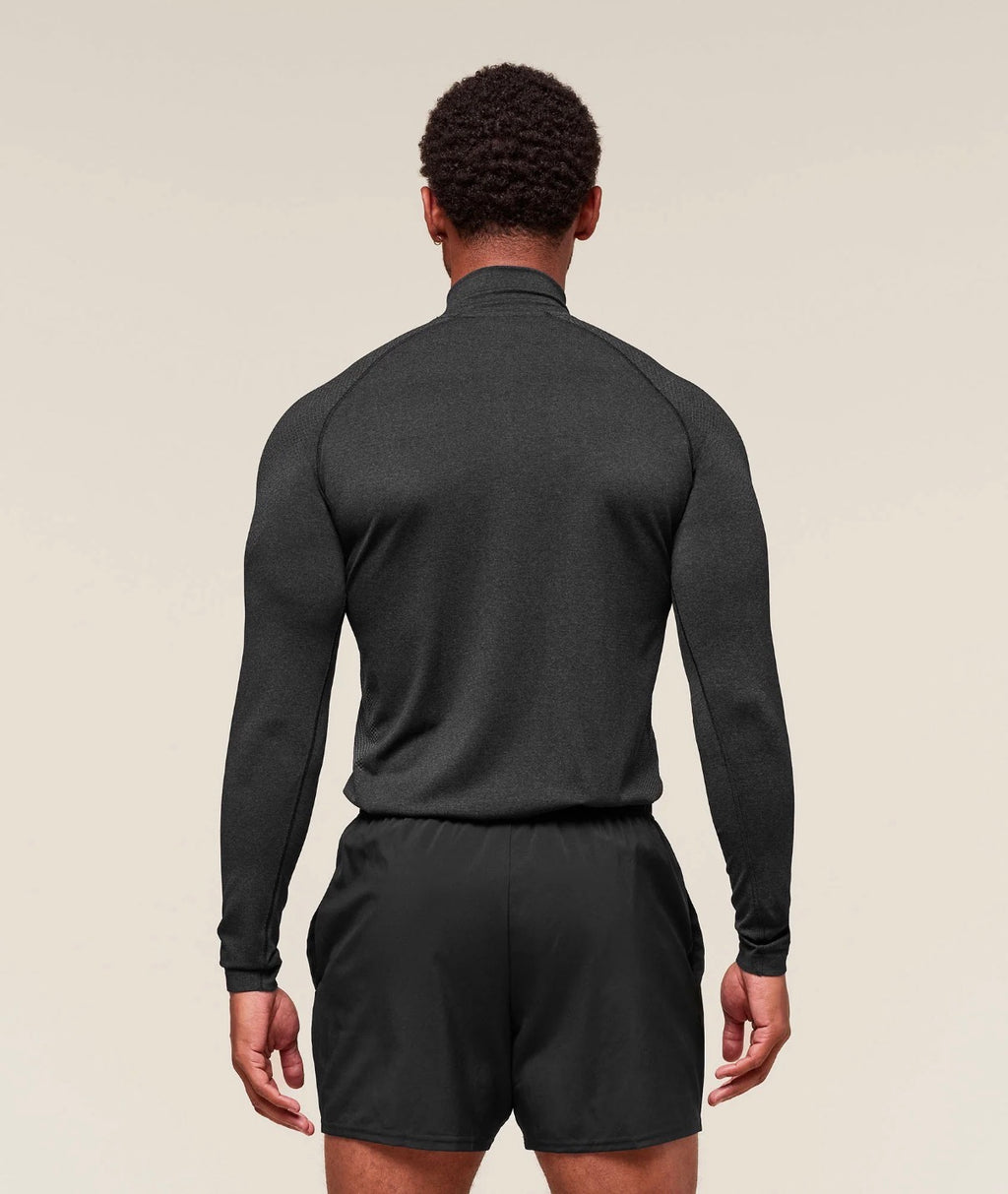 Vital 1/4 Zip-Black