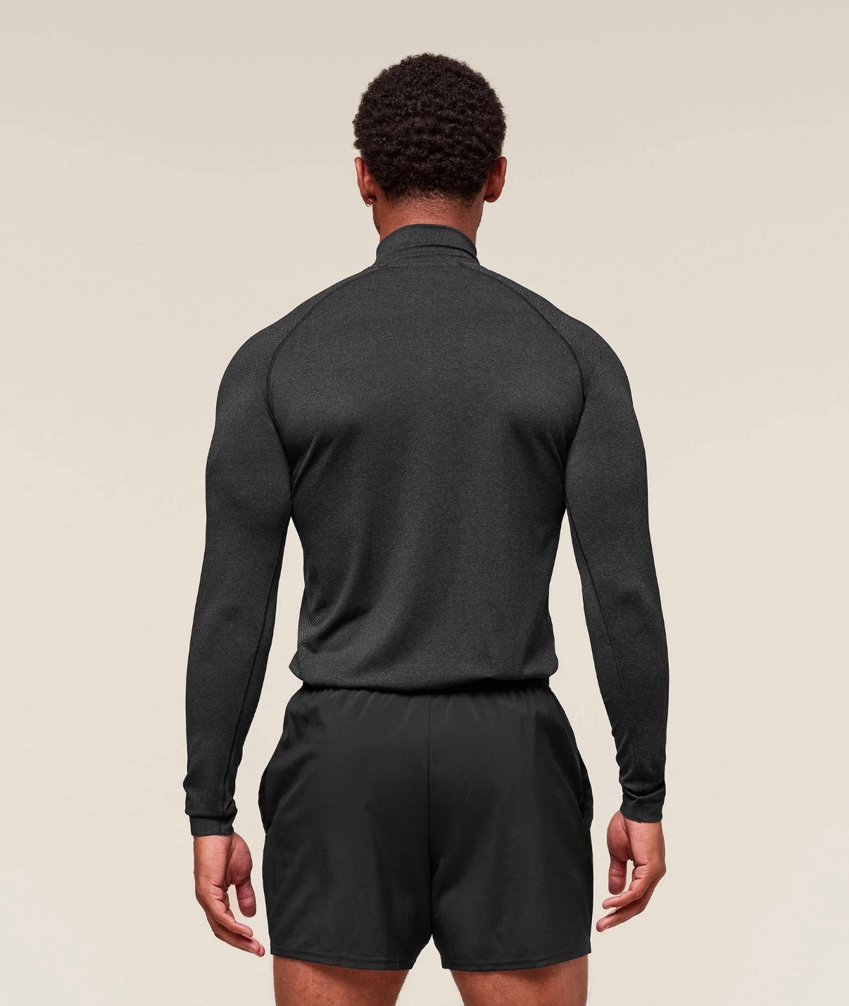 Vital 1/4 Zip-Black