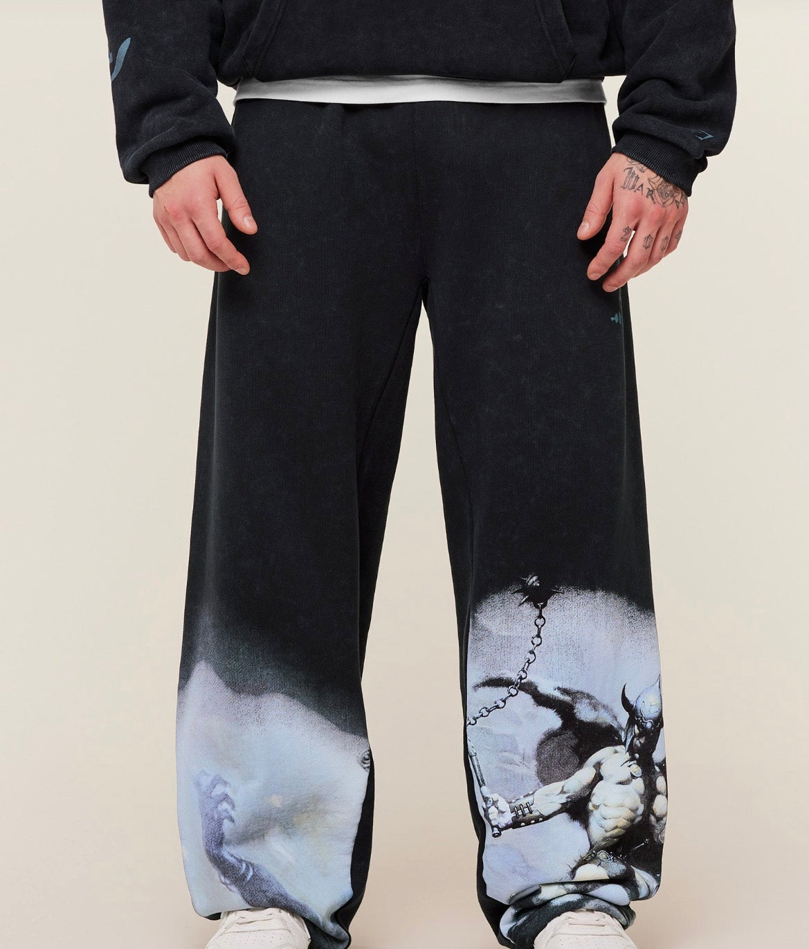 Power x Frazetta Graphic Joggers