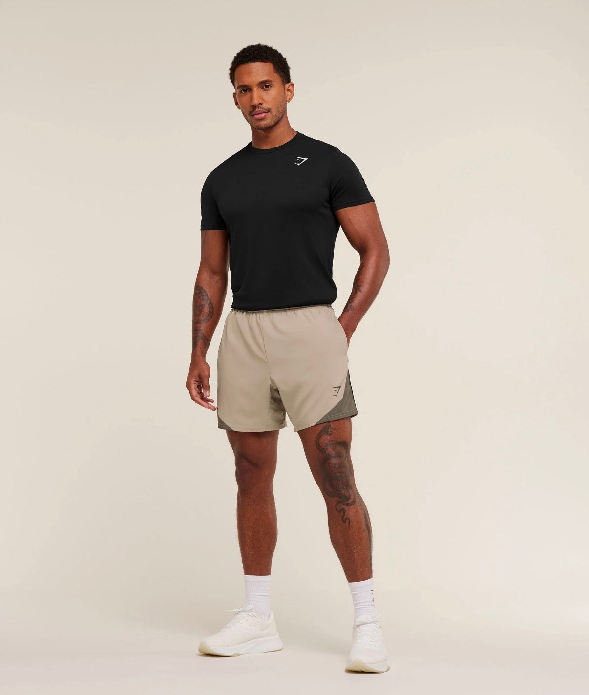 Gymshark Arrival Block 6" Shorts - Black