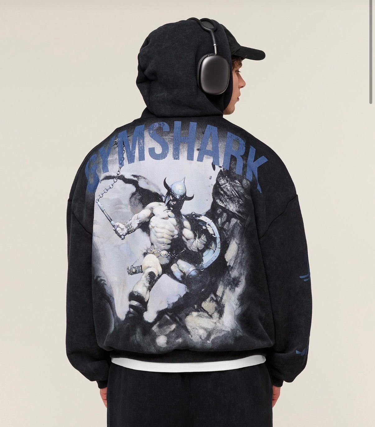 Power X Frazetta Graphic Hoddie