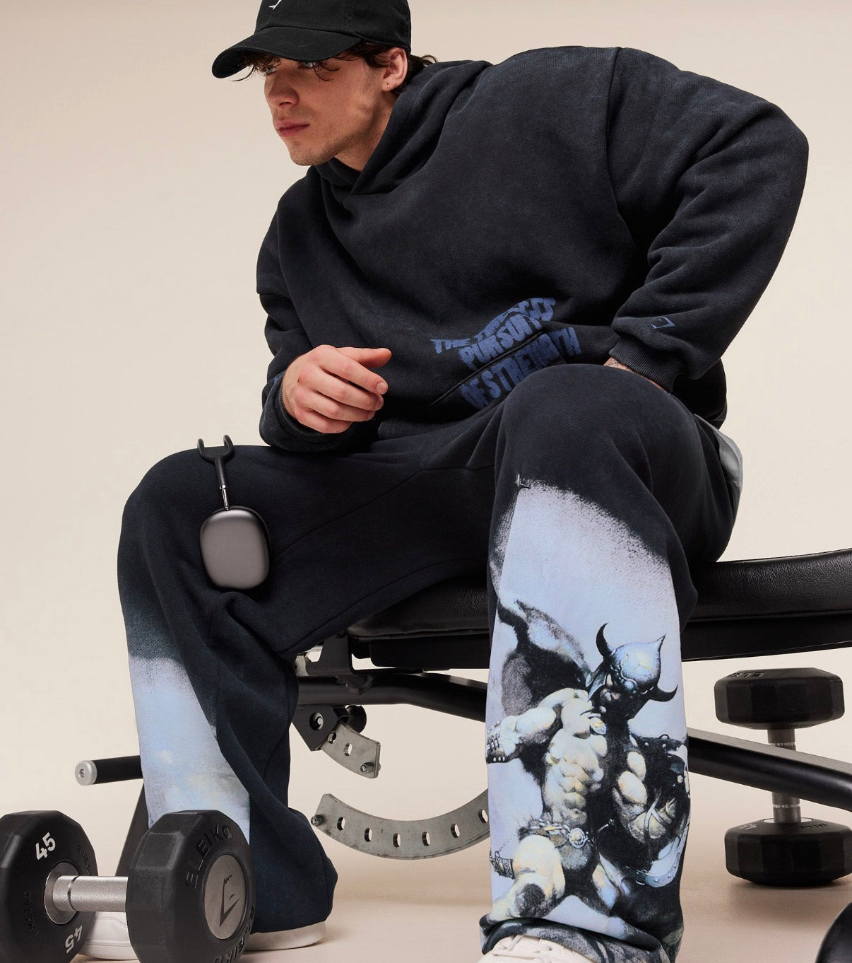 Power x Frazetta Graphic Joggers