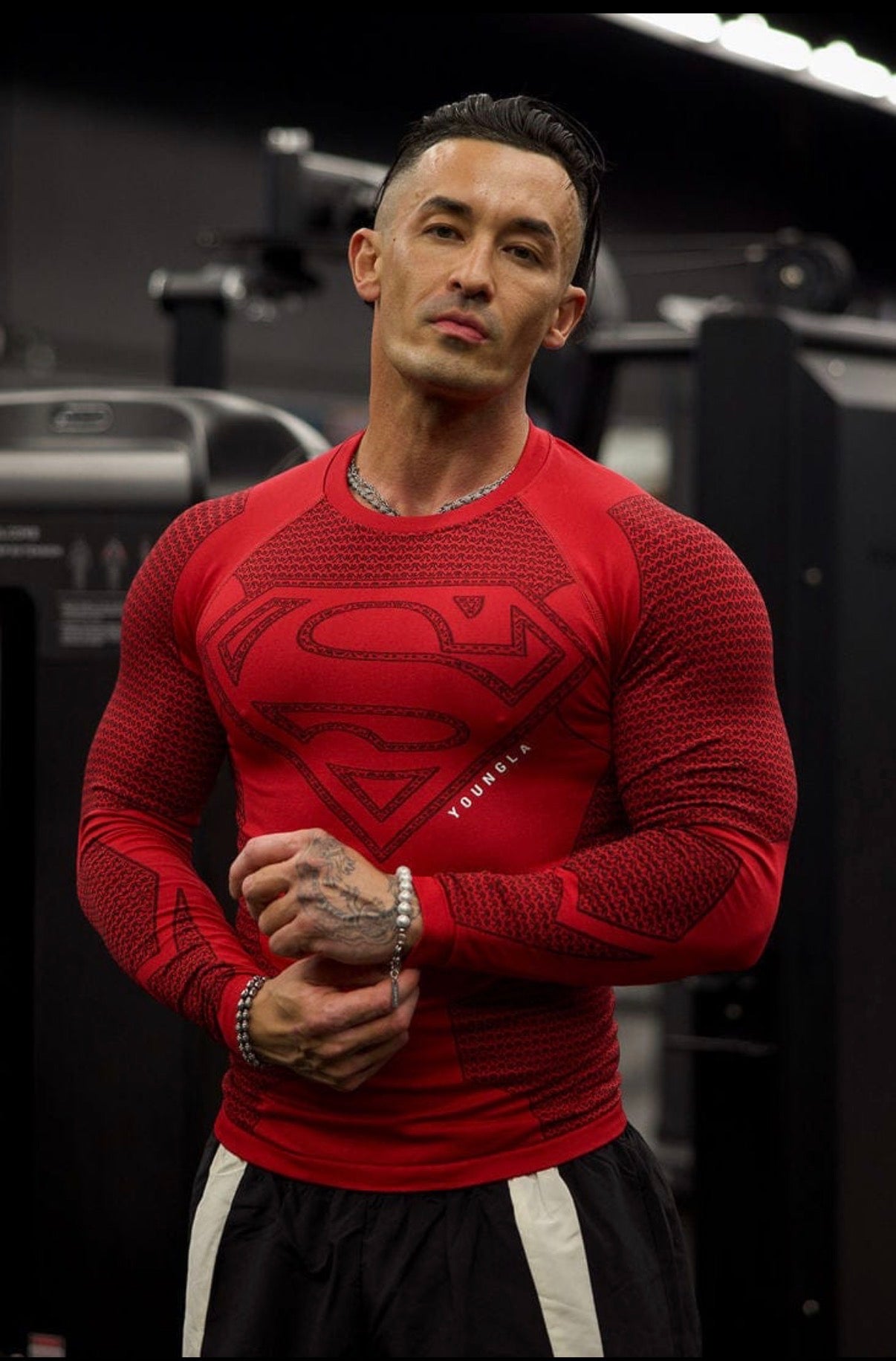 8066 - Superman Compression Longsleeve