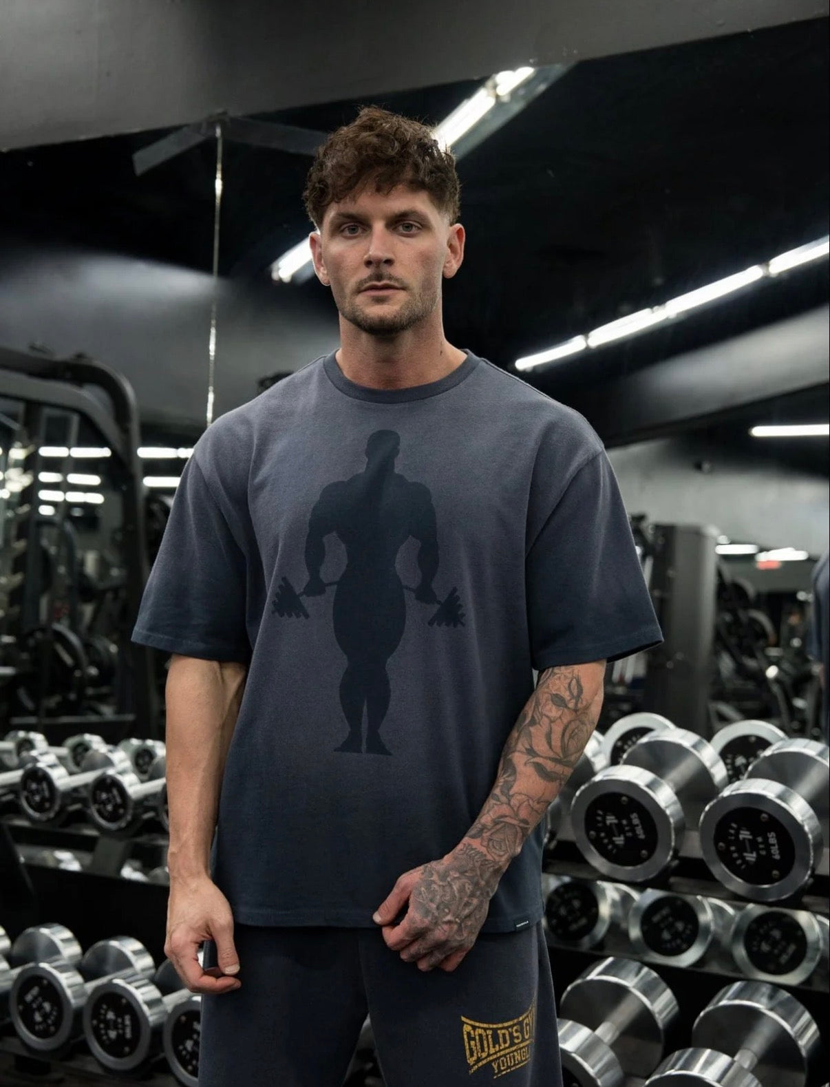 Gold’s Iron Legacy Shadow Tees